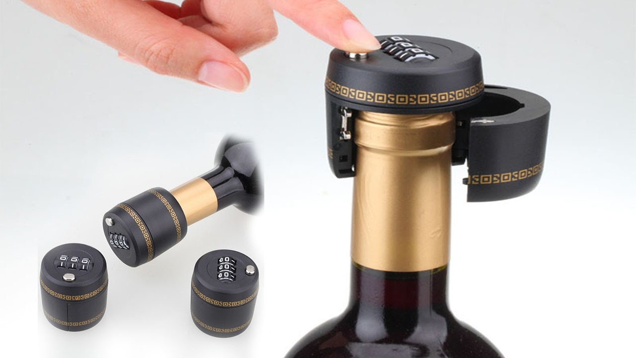 Пробка для бутылок с кодовым замком