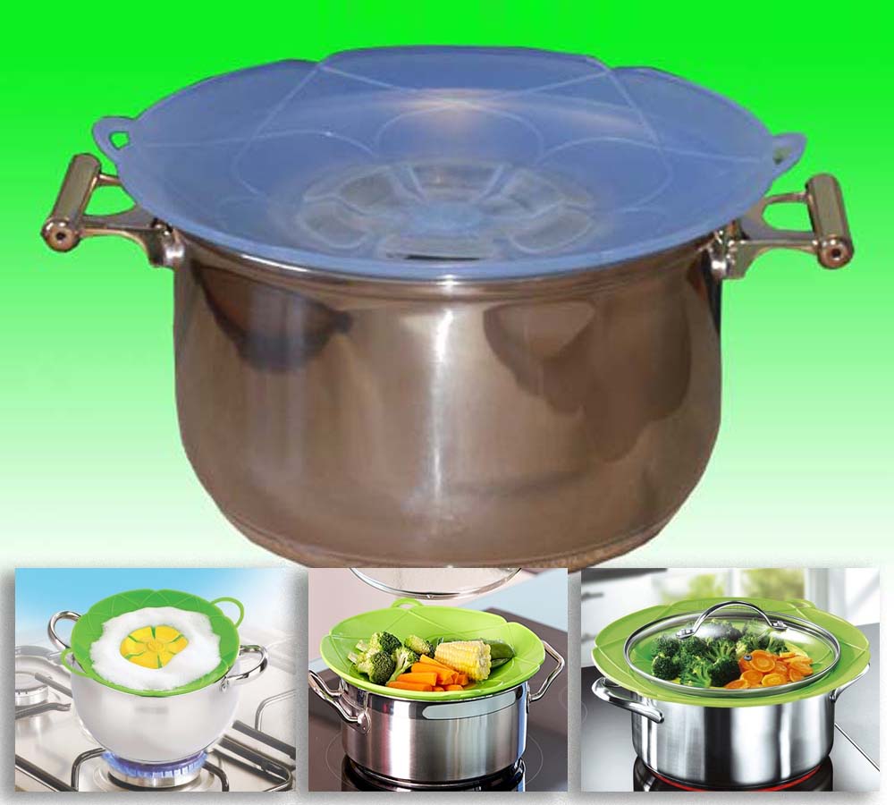 Силиконовая крышка невыкипайка