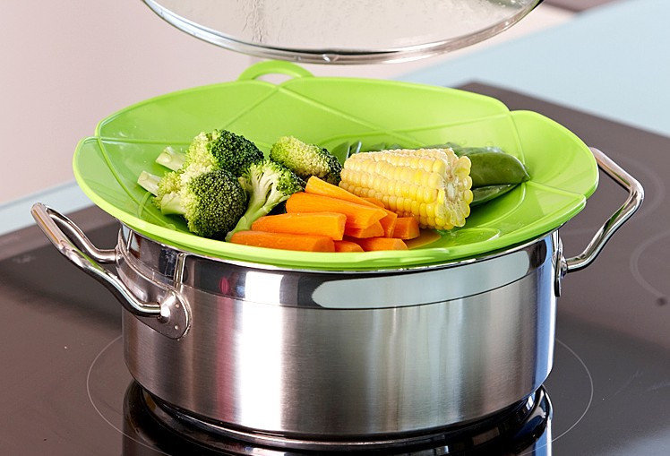 Силиконовая крышка невыкипайка