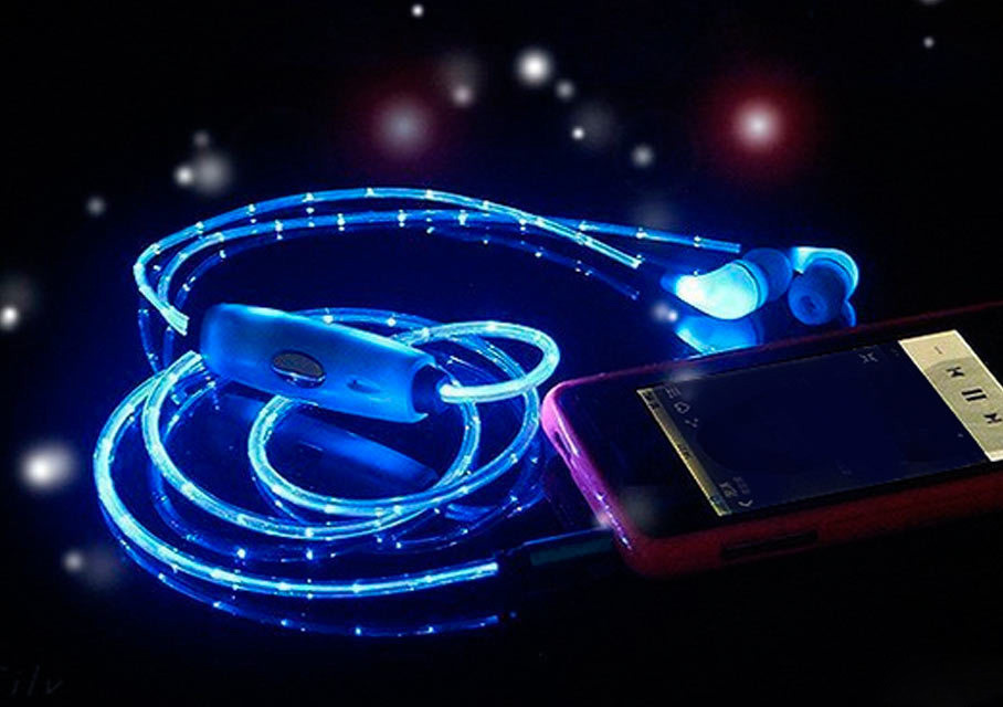 Светодиодные наушники