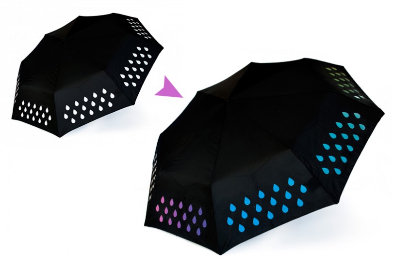 Зонт - раскраска