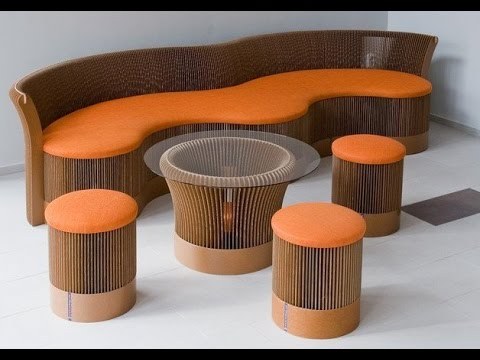 Мебель трансформер из крафт бумаги