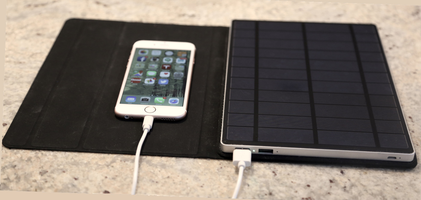 Зарядное устройство для телефона на солнечной батарее