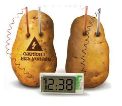 Картофельные часы