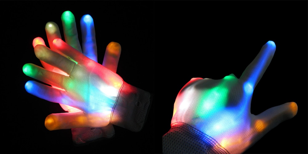 Светящиеся перчатки