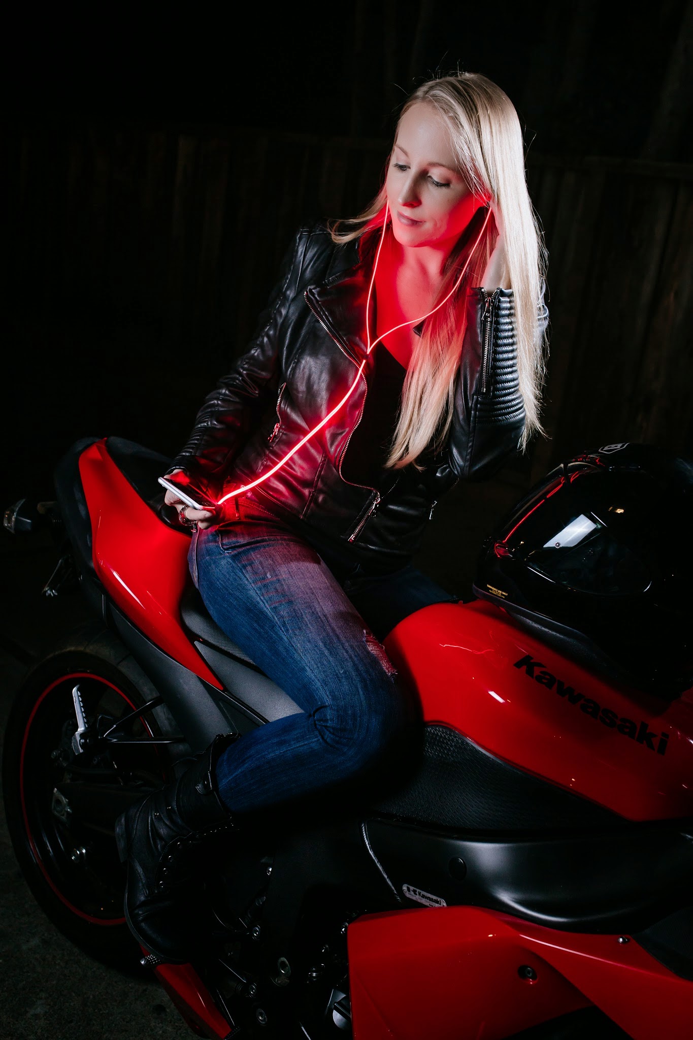 Светодиодные наушники