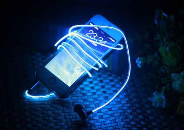 Светодиодные наушники