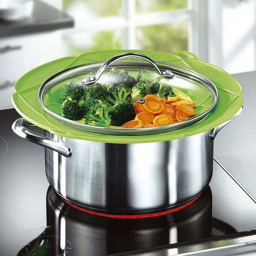 Силиконовая крышка невыкипайка