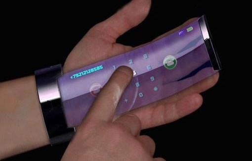 Проектор экрана телефона на запястье